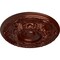 Ekena Millwork Granada Ceiling Medallion (Fits Canopies up to 7 1/8"), Hand-Painted Antique Copper, 19"OD x 1 1/2"P CM19GAACS - alternate 2